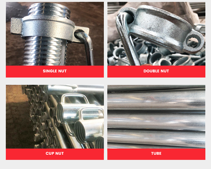 Bolt Fastenersnut Adjustable Post Shoring Steel Prop Nut